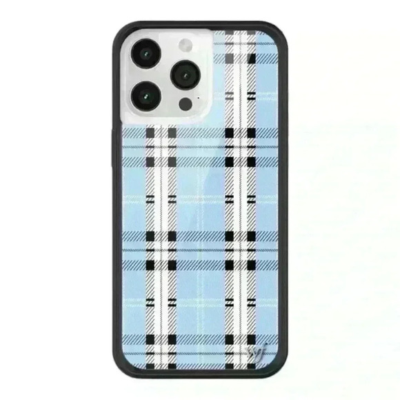 Wildflowers Other - Wildflower Blue Plaid Phone Case-NWT